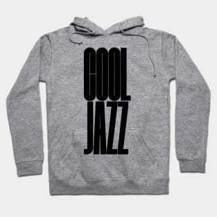 bold Cool Jazz logo Hoodie